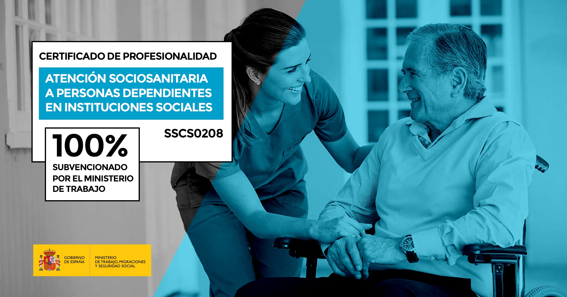 Certificado de Profesionalidad Atencion sociosanitaria a personas dependientes en instituciones sociales