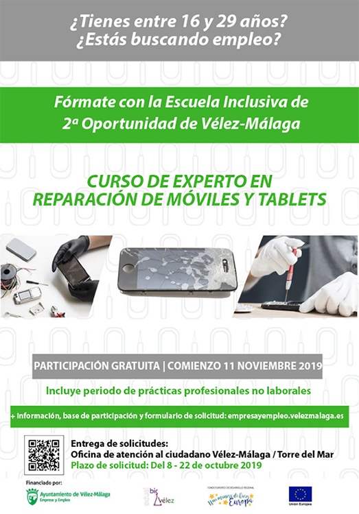 Cartel programa ReparaTIC